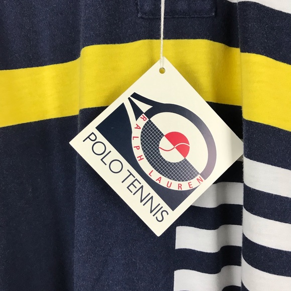 Vintage 1990s Ralph Lauren Polo Tennis Polo Shirt - Picture 4 of 5